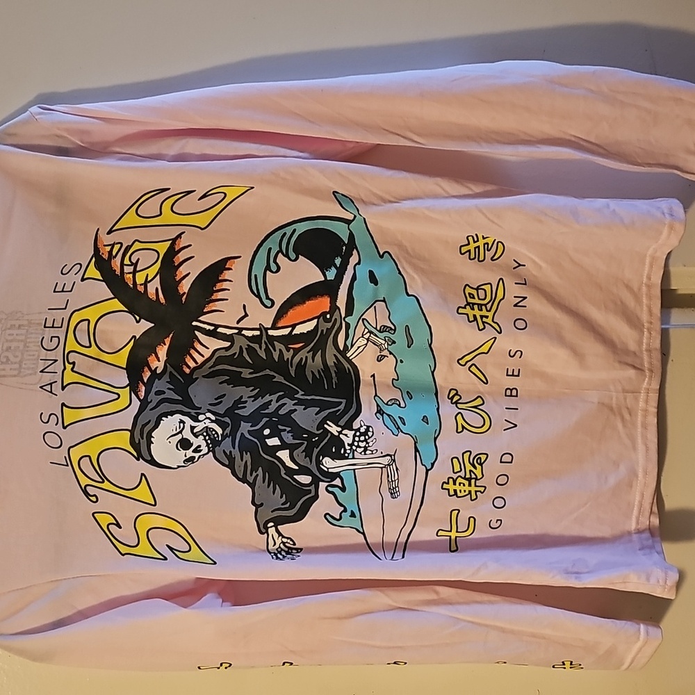 FRESH LAUNDRY Graphic T-Shirt, Long Sleeves, Women's, Size S - NWOT - Picture 6 of 6